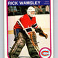 1982-83 O-Pee-Chee #195 Rick Wamsley  RC Rookie Montreal Canadiens  V58457 Image 1