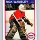 1982-83 O-Pee-Chee #195 Rick Wamsley  RC Rookie Montreal Canadiens  V58458 Image 1