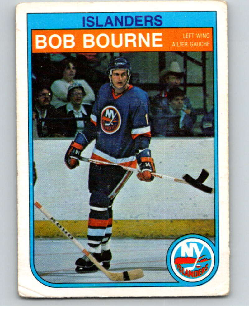 1982-83 O-Pee-Chee #198 Bob Bourne  New York Islanders  V58471 Image 1