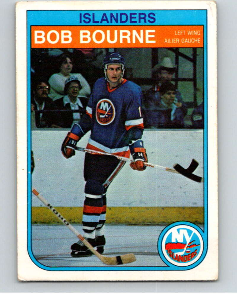 1982-83 O-Pee-Chee #198 Bob Bourne  New York Islanders  V58472 Image 1