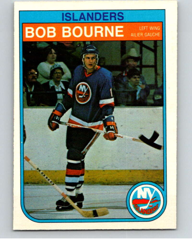 1982-83 O-Pee-Chee #198 Bob Bourne  New York Islanders  V58473 Image 1