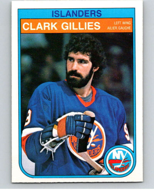 1982-83 O-Pee-Chee #201 Clark Gillies  New York Islanders  V58492 Image 1