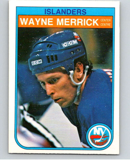 1982-83 O-Pee-Chee #205 Wayne Merrick  New York Islanders  V58530 Image 1