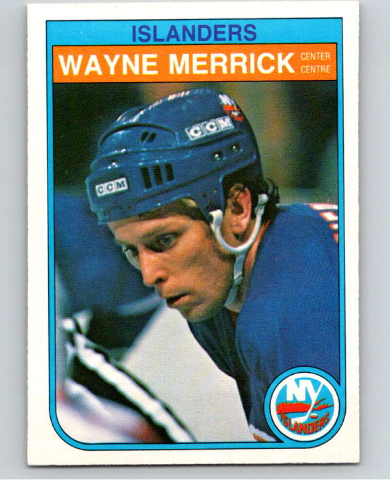 1982-83 O-Pee-Chee #205 Wayne Merrick  New York Islanders  V58531 Image 1