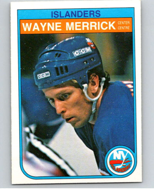 1982-83 O-Pee-Chee #205 Wayne Merrick  New York Islanders  V58532 Image 1