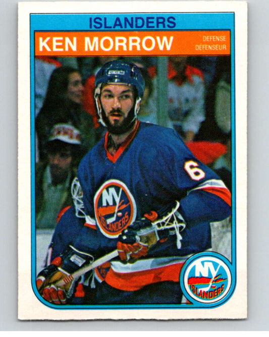 1982-83 O-Pee-Chee #206 Ken Morrow  New York Islanders  V58536 Image 1