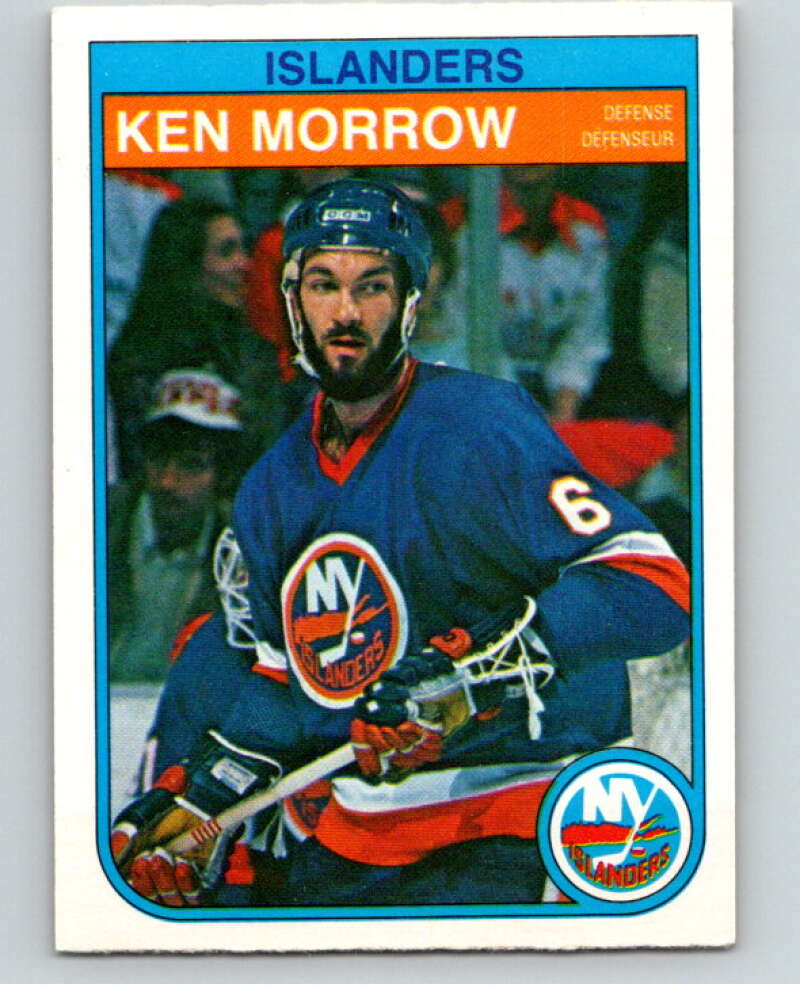 1982-83 O-Pee-Chee #206 Ken Morrow  New York Islanders  V58538 Image 1