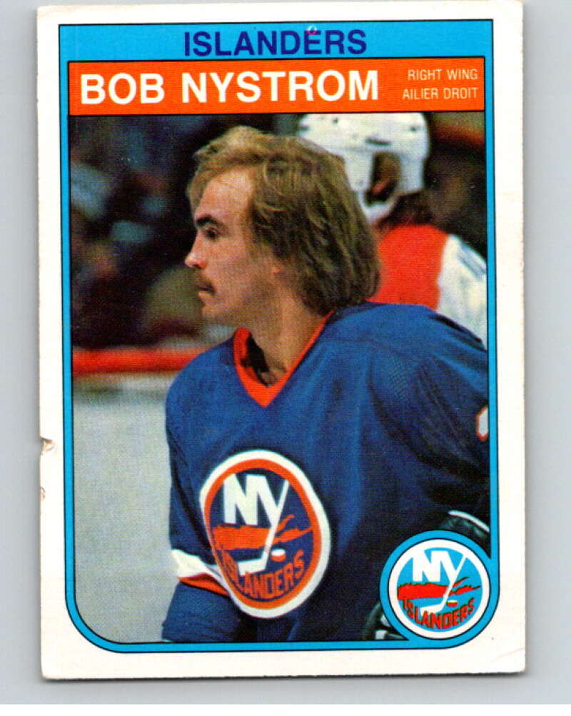 1982-83 O-Pee-Chee #208 Bob Nystrom  New York Islanders  V58543 Image 1