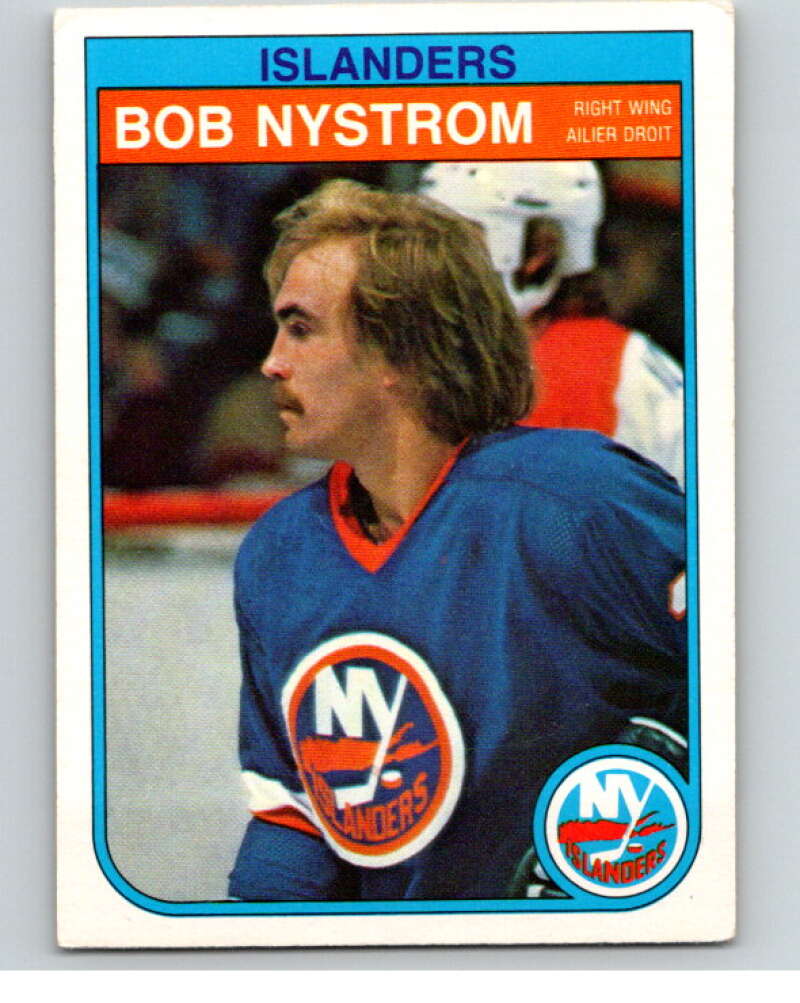 1982-83 O-Pee-Chee #208 Bob Nystrom  New York Islanders  V58545 Image 1