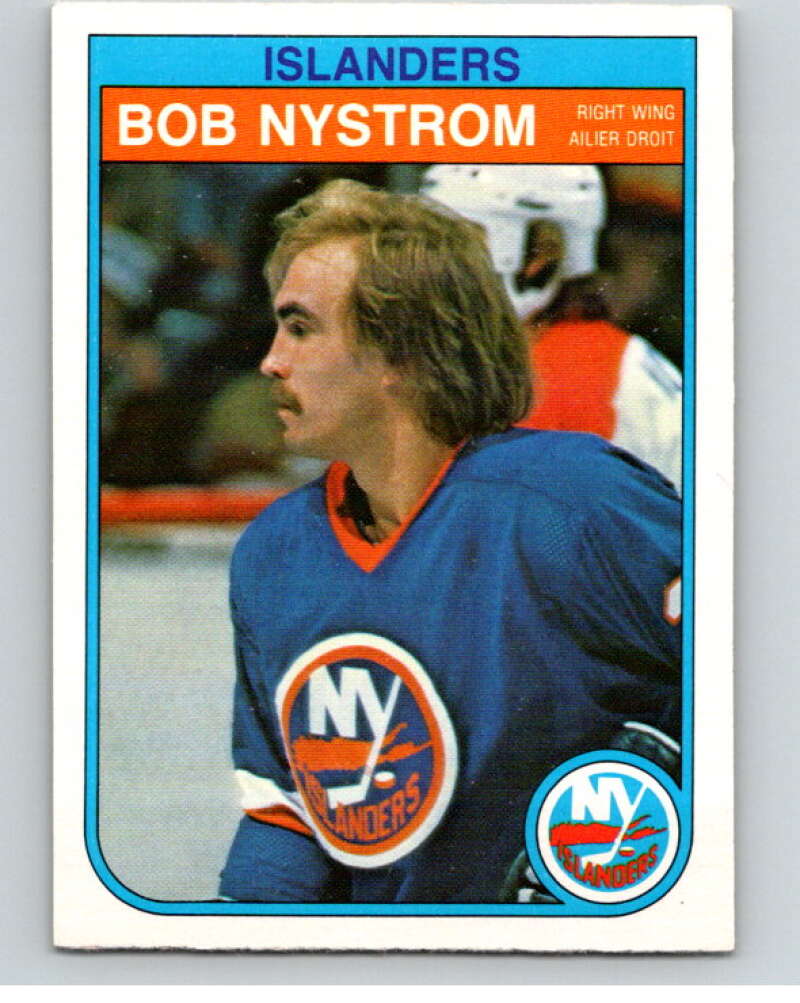 1982-83 O-Pee-Chee #208 Bob Nystrom  New York Islanders  V58549 Image 1