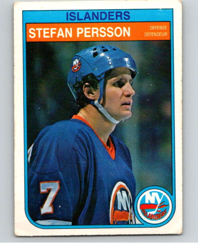 1982-83 O-Pee-Chee #209 Stefan Persson  New York Islanders  V58551 Image 1