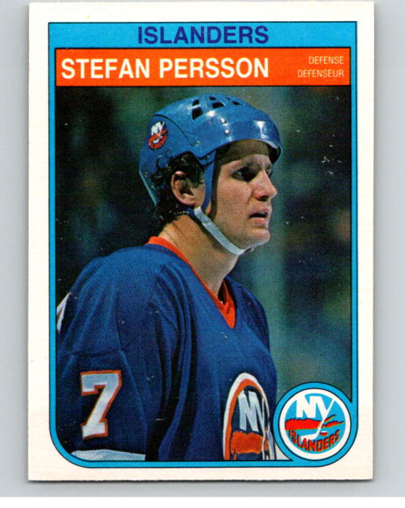 1982-83 O-Pee-Chee #209 Stefan Persson  New York Islanders  V58553 Image 1