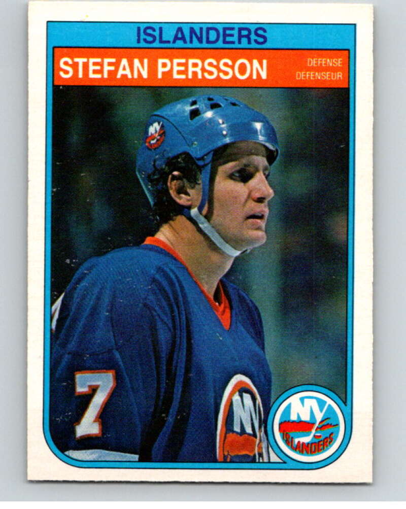 1982-83 O-Pee-Chee #209 Stefan Persson  New York Islanders  V58555 Image 1