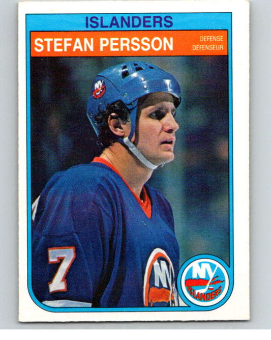 1982-83 O-Pee-Chee #209 Stefan Persson  New York Islanders  V58556 Image 1