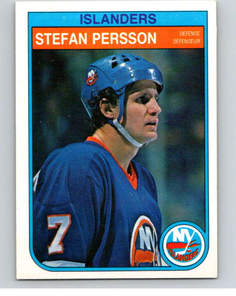 1982-83 O-Pee-Chee #209 Stefan Persson  New York Islanders  V58557 Image 1