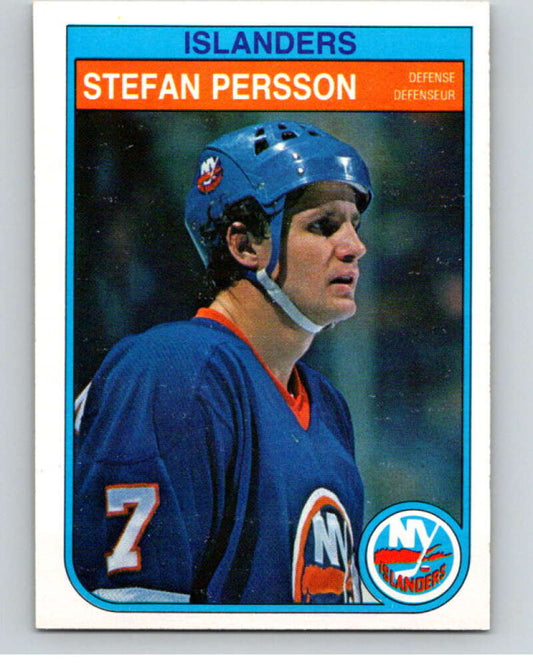 1982-83 O-Pee-Chee #209 Stefan Persson  New York Islanders  V58558 Image 1