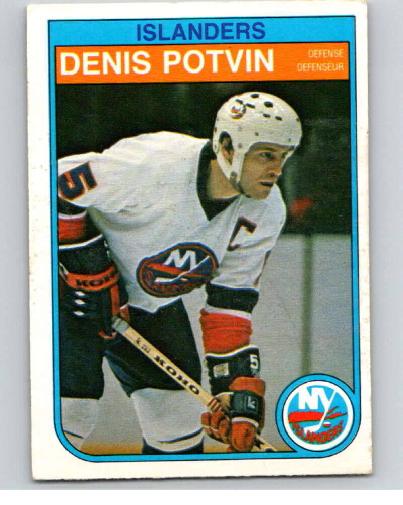 1982-83 O-Pee-Chee #210 Denis Potvin  New York Islanders  V58559 Image 1