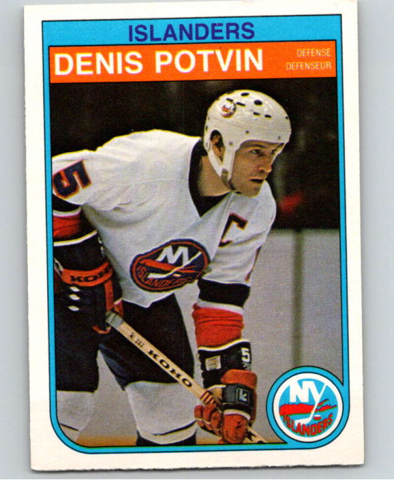 1982-83 O-Pee-Chee #210 Denis Potvin  New York Islanders  V58560 Image 1