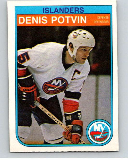 1982-83 O-Pee-Chee #210 Denis Potvin  New York Islanders  V58561 Image 1