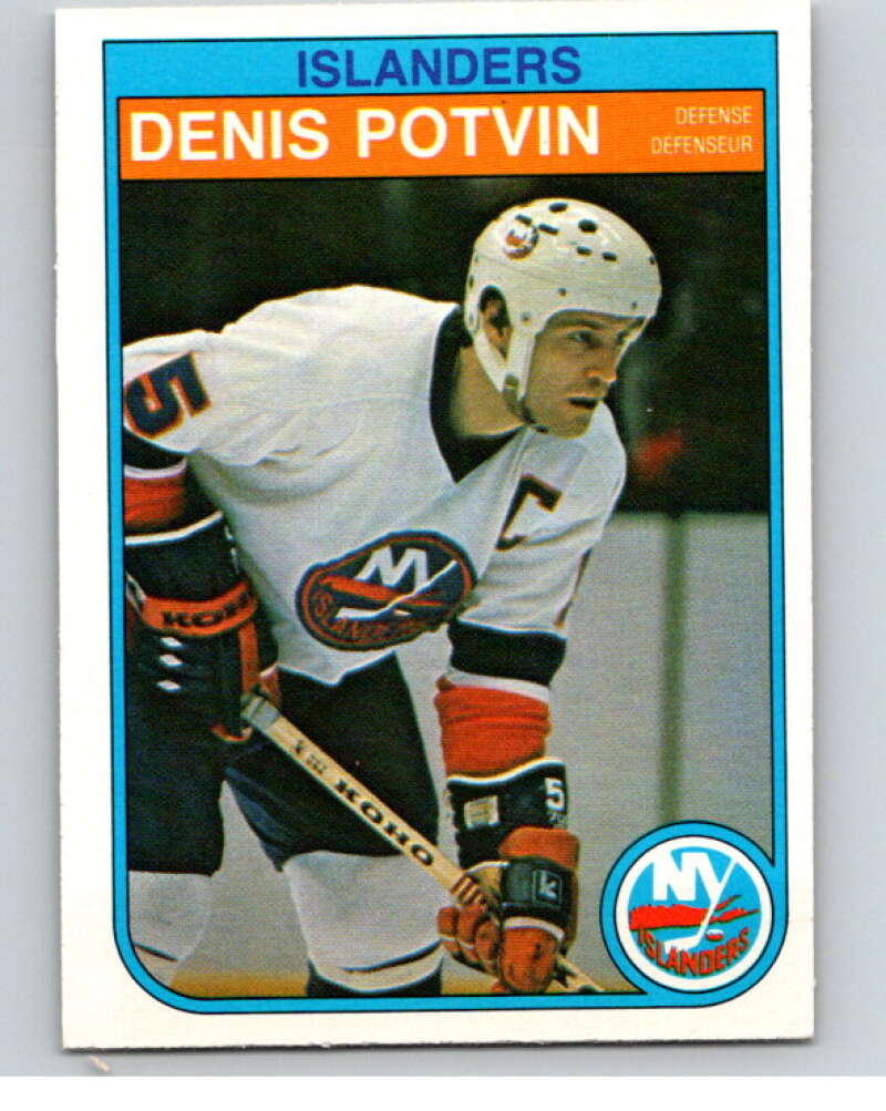 1982-83 O-Pee-Chee #210 Denis Potvin  New York Islanders  V58562 Image 1