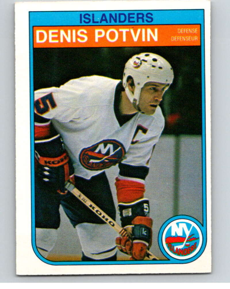 1982-83 O-Pee-Chee #210 Denis Potvin  New York Islanders  V58563 Image 1