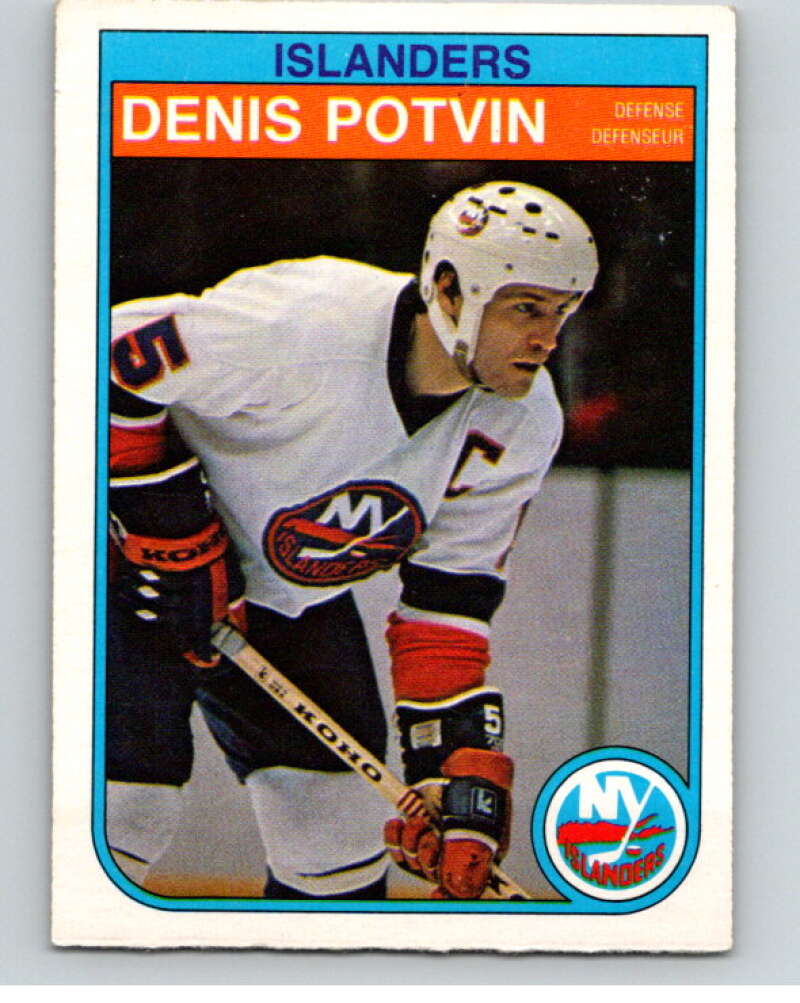 1982-83 O-Pee-Chee #210 Denis Potvin  New York Islanders  V58564 Image 1