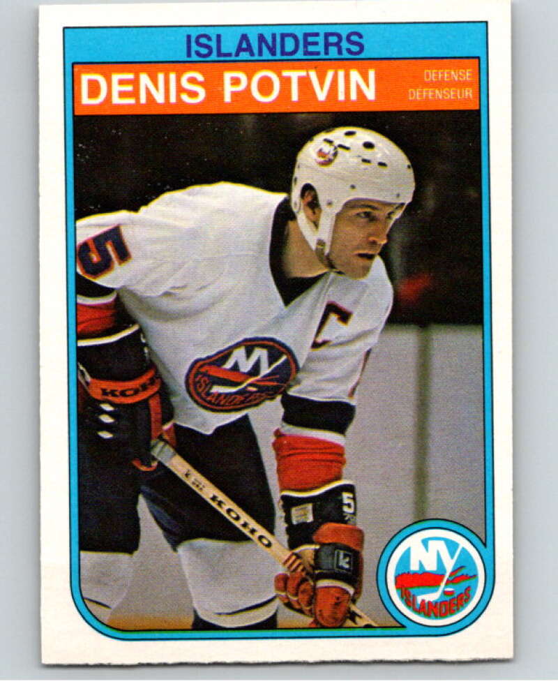 1982-83 O-Pee-Chee #210 Denis Potvin  New York Islanders  V58565 Image 1