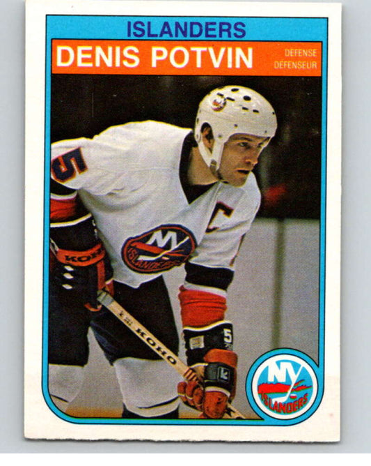 1982-83 O-Pee-Chee #210 Denis Potvin  New York Islanders  V58566 Image 1