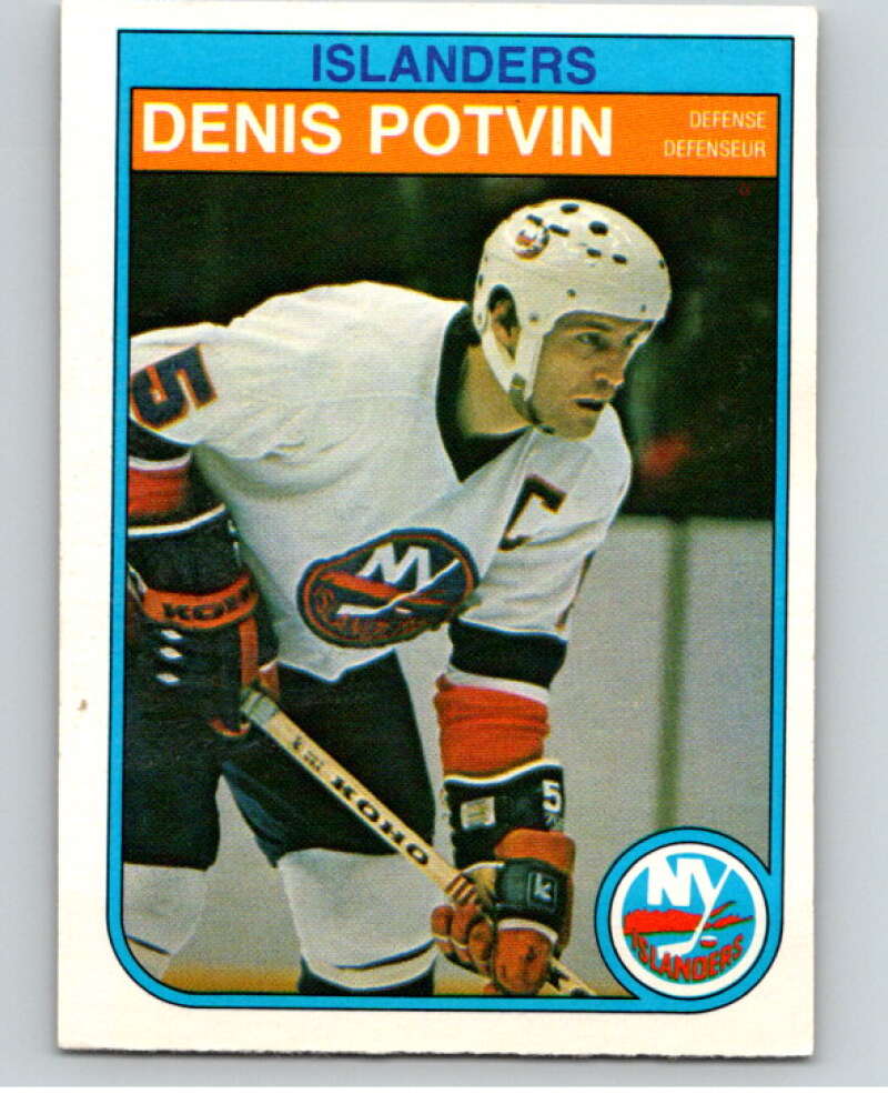 1982-83 O-Pee-Chee #210 Denis Potvin  New York Islanders  V58567 Image 1