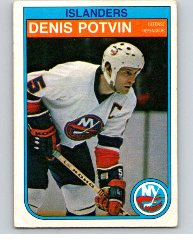 1982-83 O-Pee-Chee #210 Denis Potvin  New York Islanders  V58568 Image 1