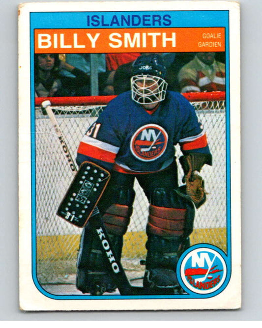 1982-83 O-Pee-Chee #211 Billy Smith  RC Rookie New York Islanders  V58570 Image 1