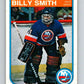 1982-83 O-Pee-Chee #211 Billy Smith  RC Rookie New York Islanders  V58571 Image 1