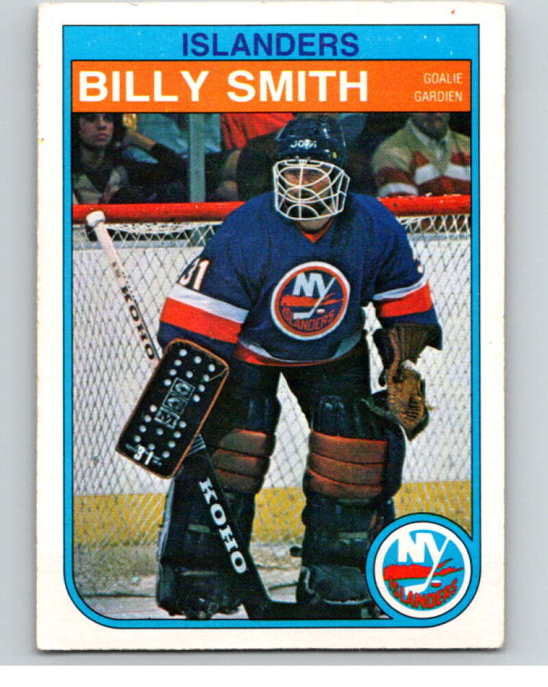 1982-83 O-Pee-Chee #211 Billy Smith  RC Rookie New York Islanders  V58572 Image 1