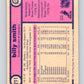 1982-83 O-Pee-Chee #211 Billy Smith  RC Rookie New York Islanders  V58575 Image 2