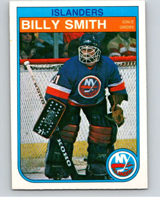 1982-83 O-Pee-Chee #211 Billy Smith  RC Rookie New York Islanders  V58576 Image 1