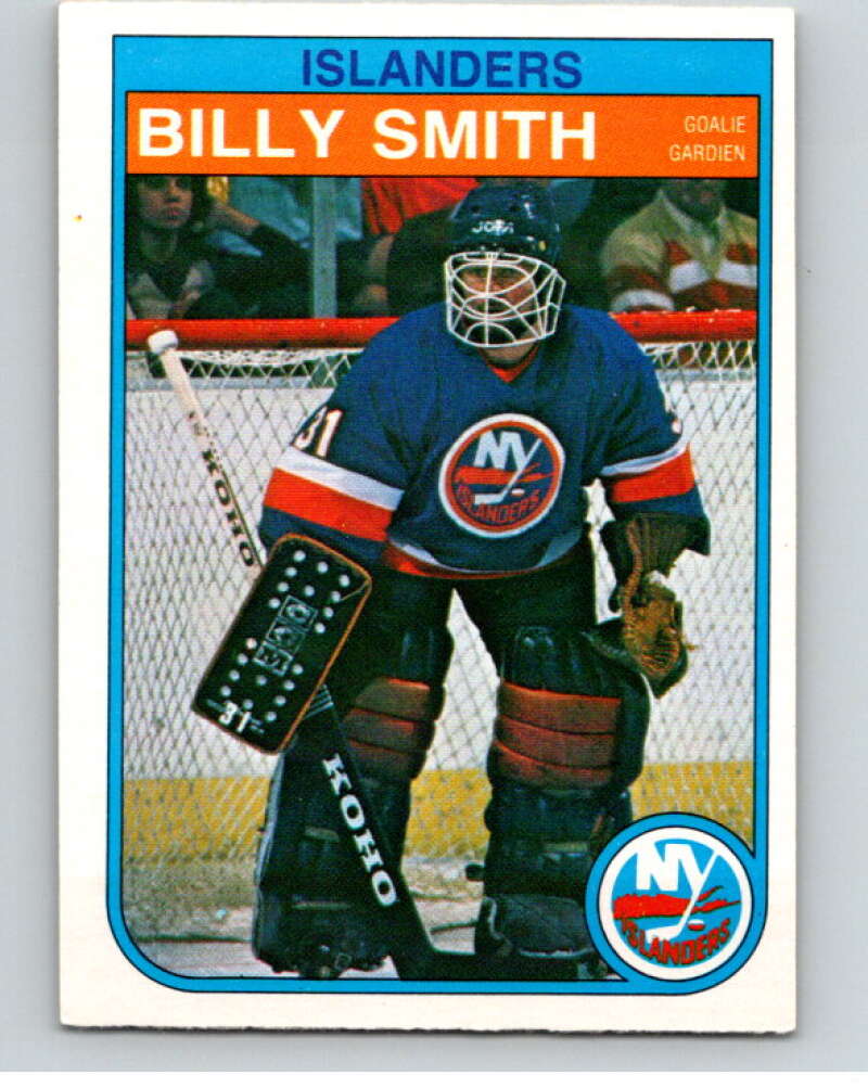 1982-83 O-Pee-Chee #211 Billy Smith  RC Rookie New York Islanders  V58577 Image 1