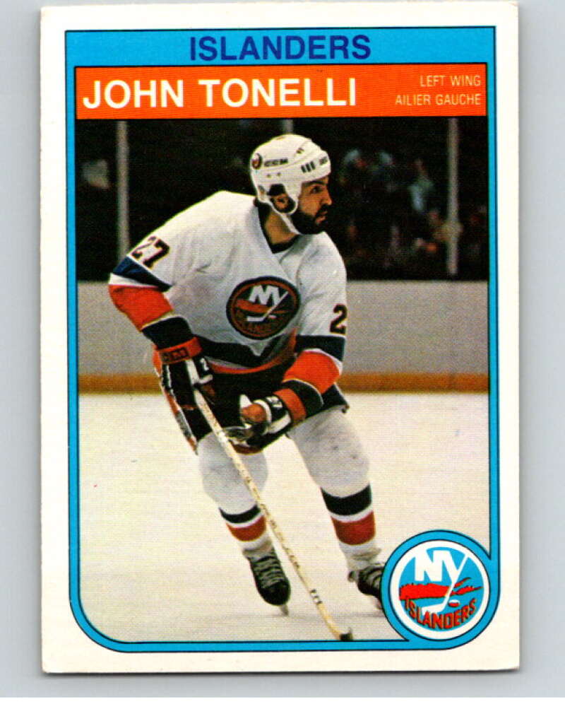 1982-83 O-Pee-Chee #213 John Tonelli  New York Islanders  V58584 Image 1