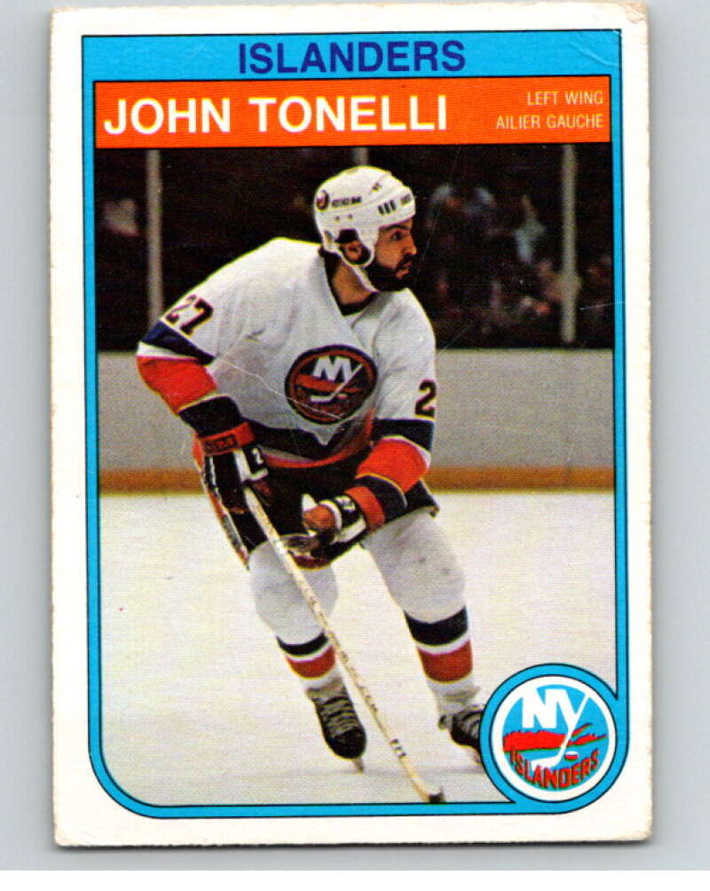 1982-83 O-Pee-Chee #213 John Tonelli  New York Islanders  V58585 Image 1