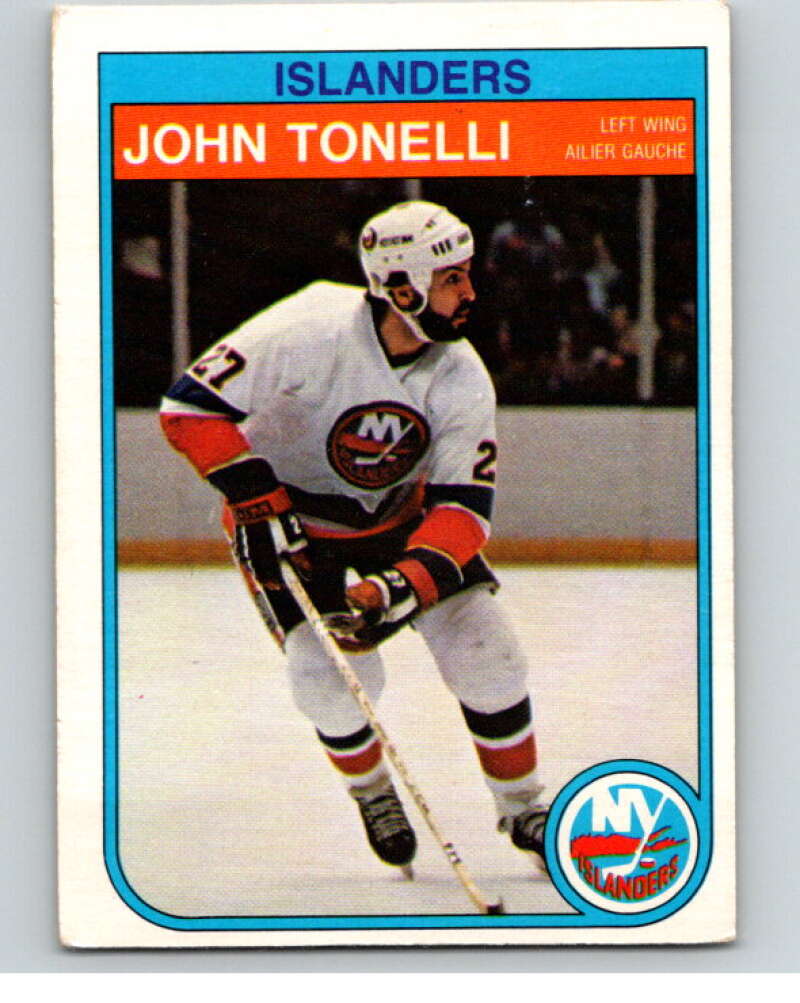 1982-83 O-Pee-Chee #213 John Tonelli  New York Islanders  V58586 Image 1