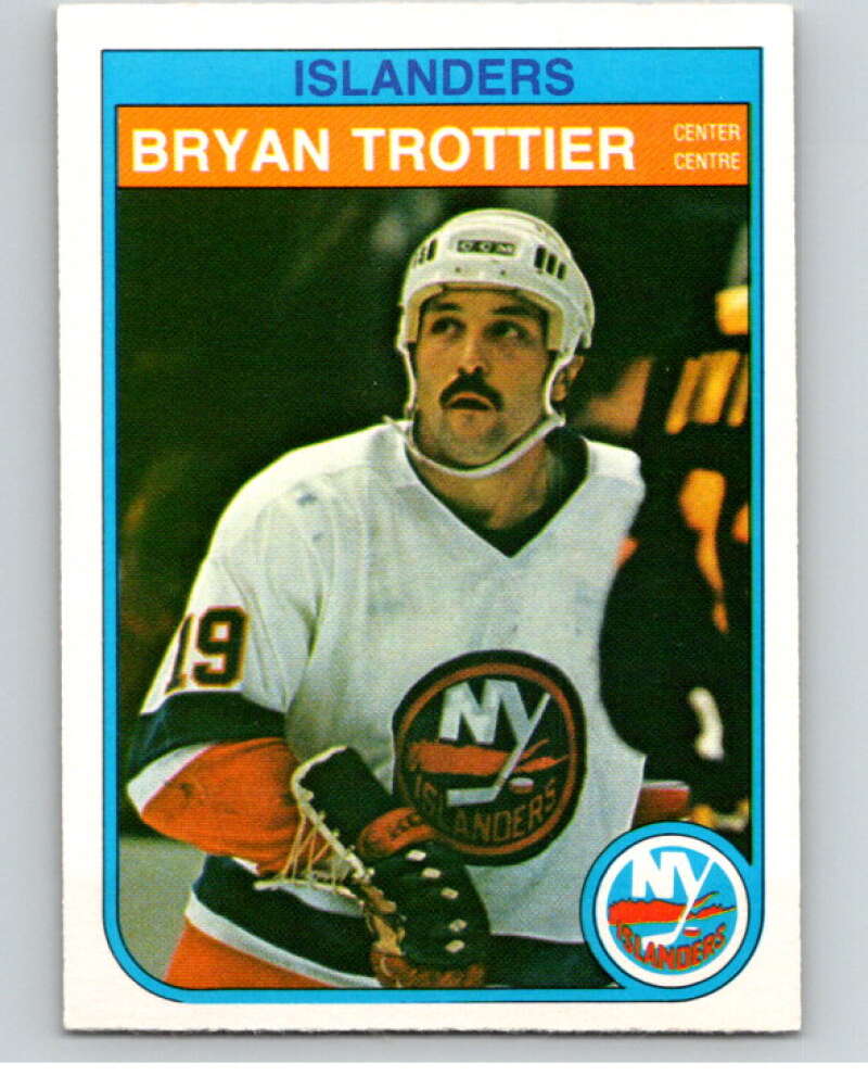 1982-83 O-Pee-Chee #214 Bryan Trottier  New York Islanders  V58595 Image 1