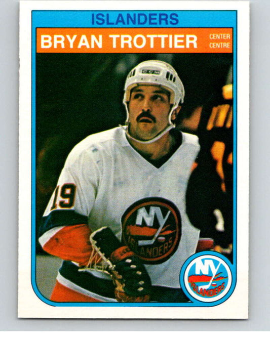 1982-83 O-Pee-Chee #214 Bryan Trottier  New York Islanders  V58596 Image 1