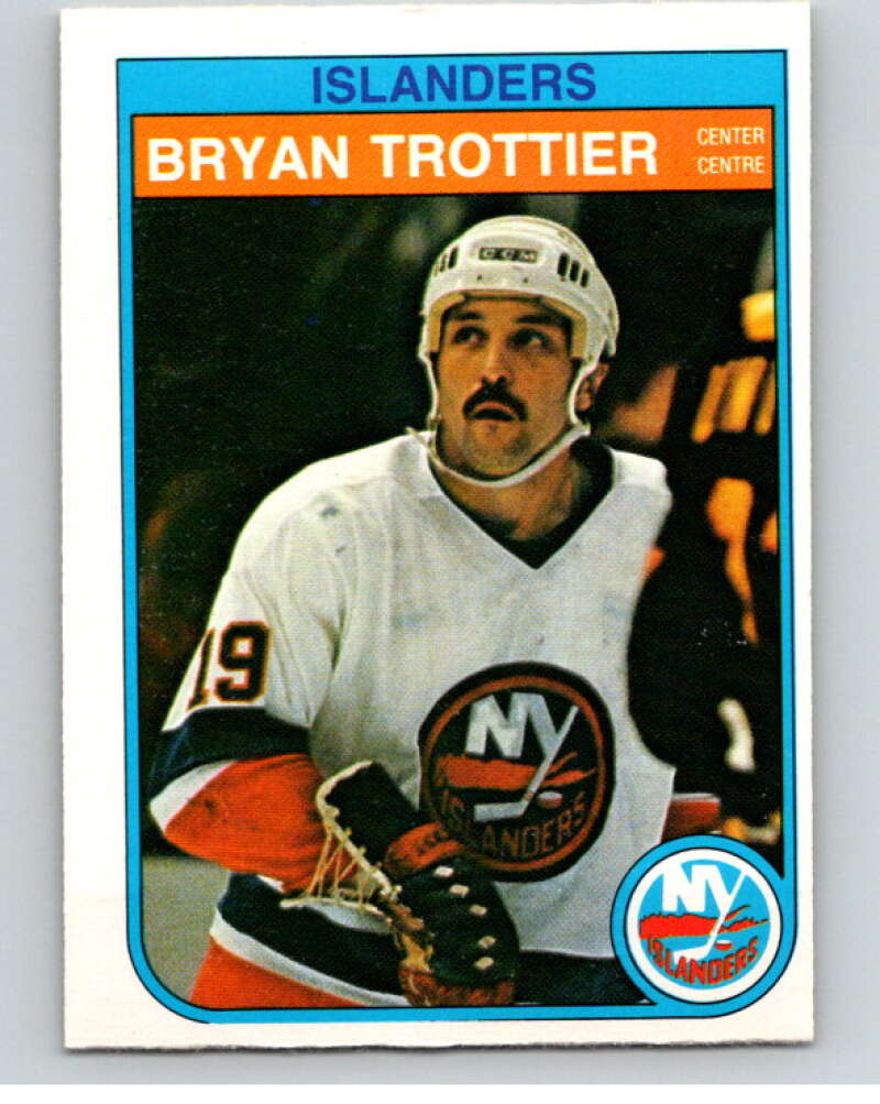 1982-83 O-Pee-Chee #214 Bryan Trottier  New York Islanders  V58597 Image 1