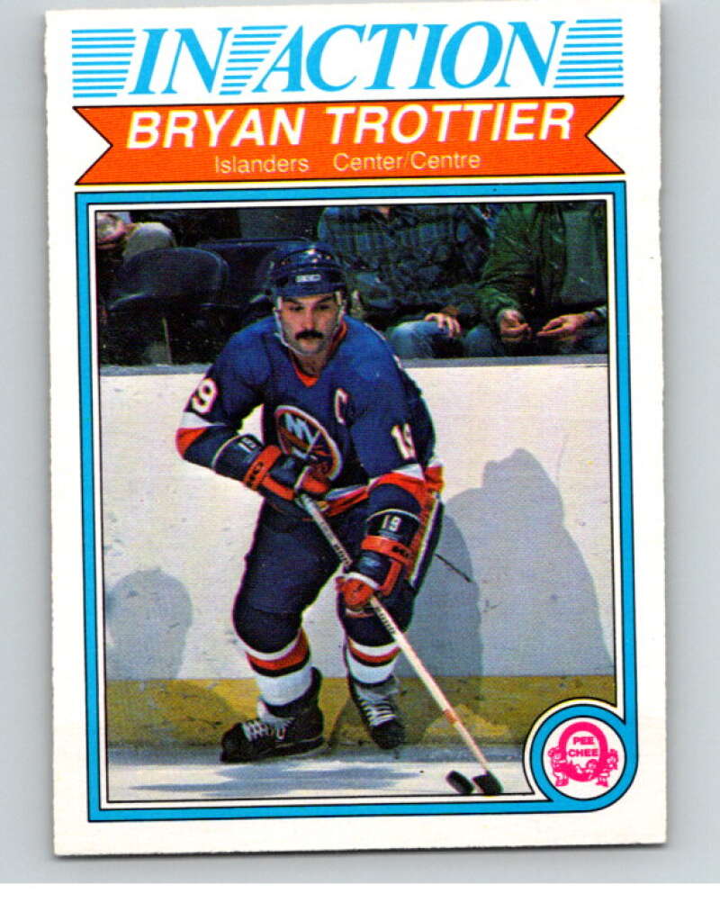 1982-83 O-Pee-Chee #215 Bryan Trottier IA  New York Islanders  V58600 Image 1