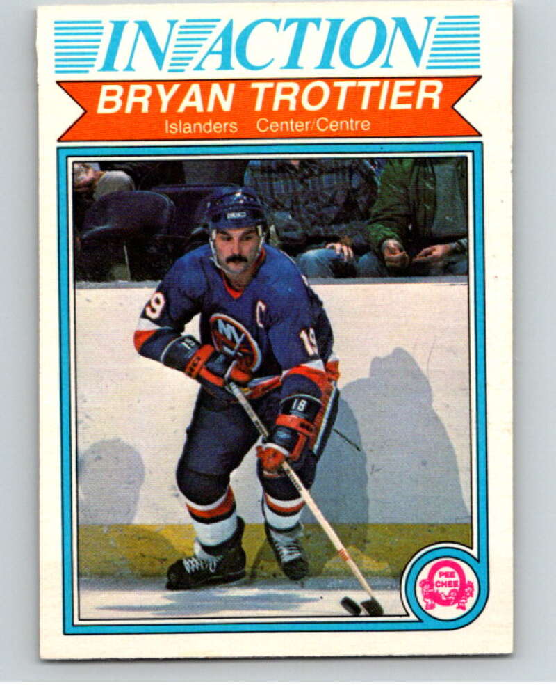 1982-83 O-Pee-Chee #215 Bryan Trottier IA  New York Islanders  V58601 Image 1