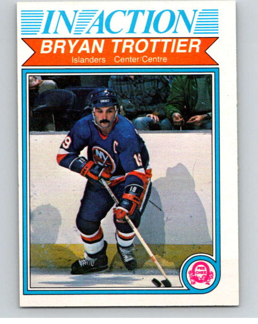 1982-83 O-Pee-Chee #215 Bryan Trottier IA  New York Islanders  V58602 Image 1