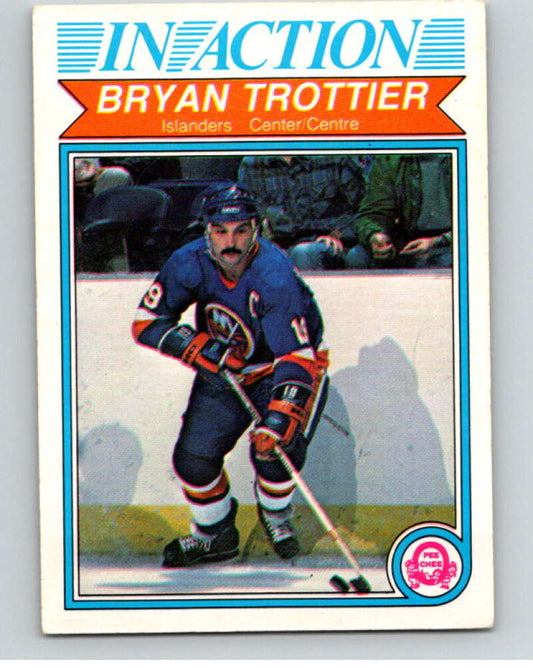 1982-83 O-Pee-Chee #215 Bryan Trottier IA  New York Islanders  V58603 Image 1