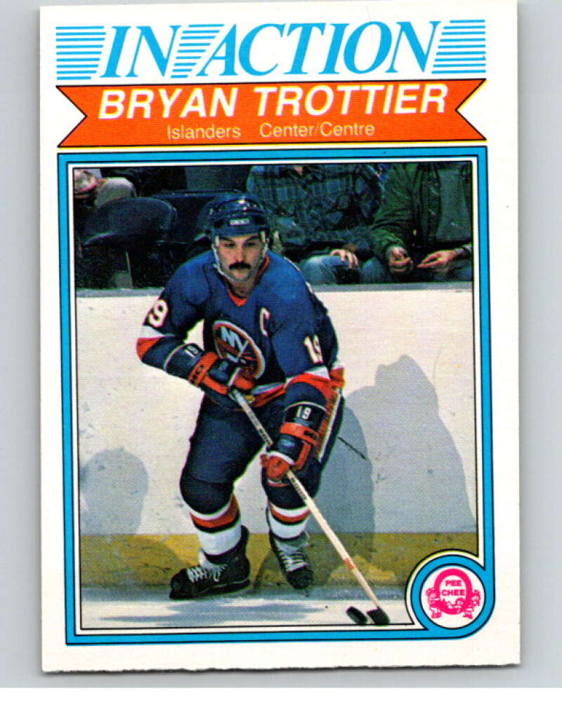 1982-83 O-Pee-Chee #215 Bryan Trottier IA  New York Islanders  V58605 Image 1