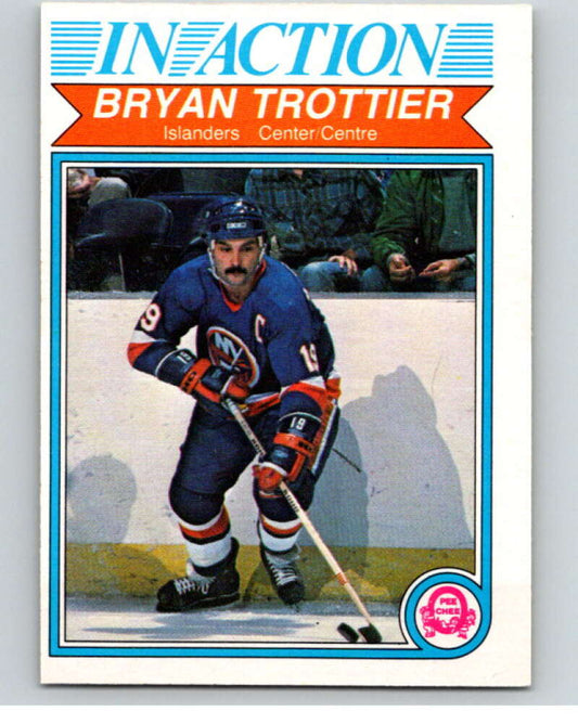 1982-83 O-Pee-Chee #215 Bryan Trottier IA  New York Islanders  V58607 Image 1