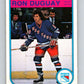 1982-83 O-Pee-Chee #221 Ron Duguay  RC Rookie New York Rangers  V58650 Image 1