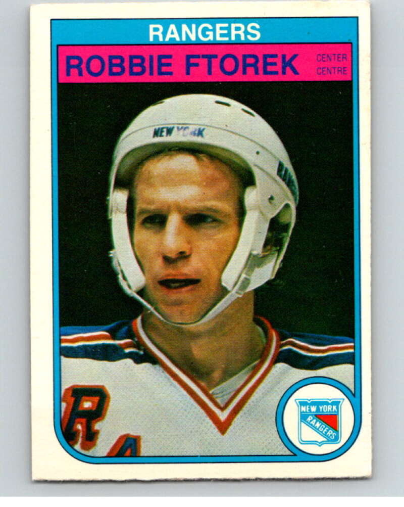 1982-83 O-Pee-Chee #223 Robbie Ftorek  New York Rangers  V58656 Image 1